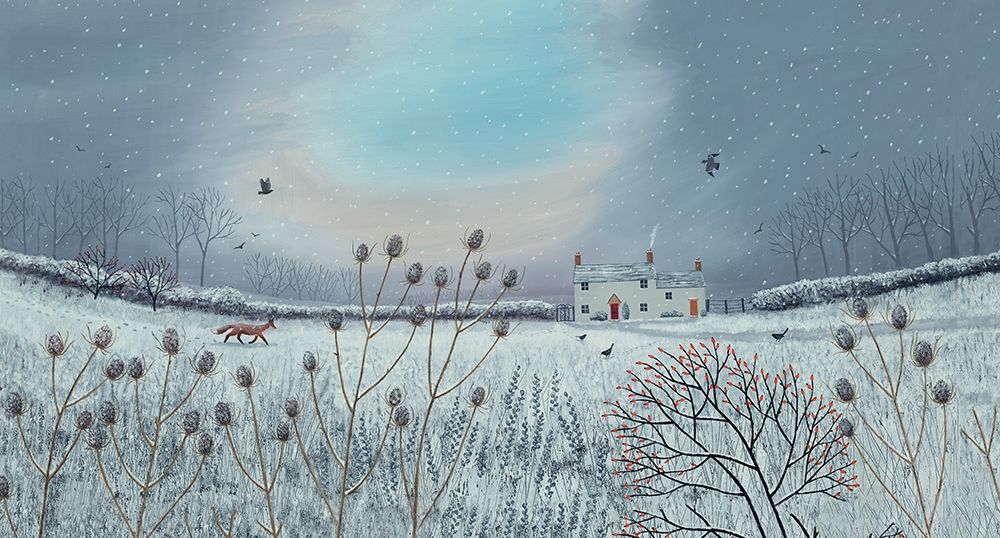 First Snow art print by Jo Grundy for $57.95 CAD