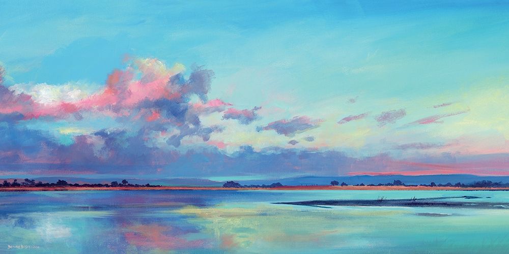 Salt Marsh, Evening Light art print by Denise Di Battista for $57.95 CAD