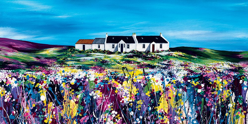 Fields in Bloom art print by Avril Thomson Smith for $57.95 CAD