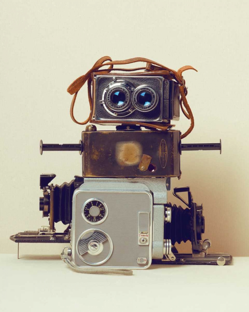 Robot Hair art print by Ian Winstanley for $57.95 CAD
