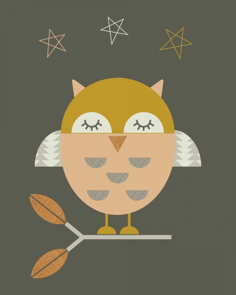Little Owl art print by Little Design Haus for $57.95 CAD