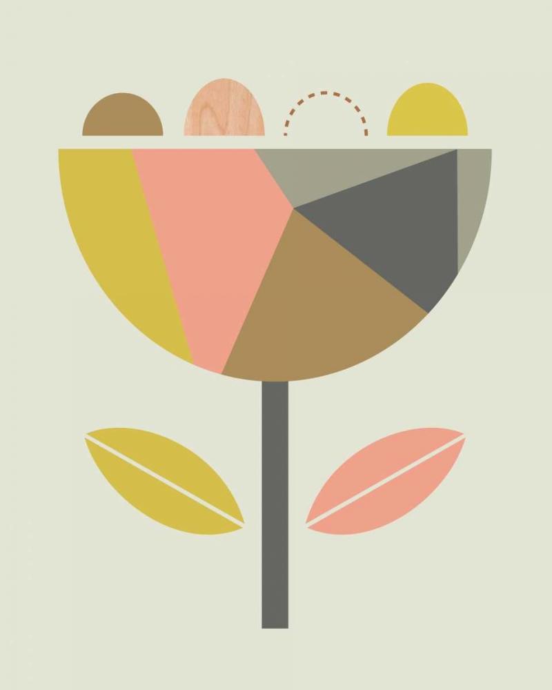 Scandi Flower art print by Little Design Haus for $57.95 CAD