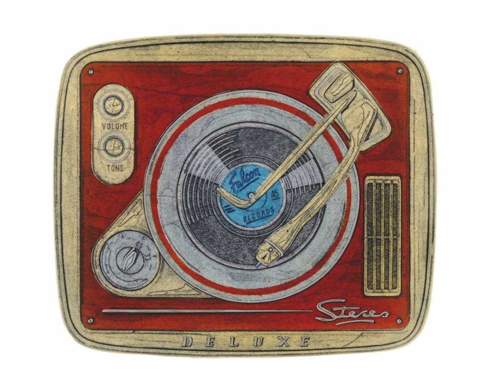 Stereo Deluxe art print by Barry Goodman for $57.95 CAD