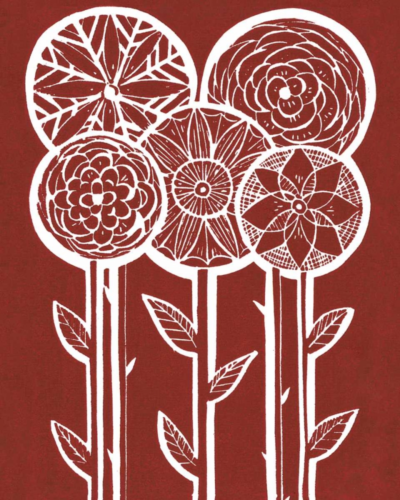 Five Flowers art print by Amanda Colville for $57.95 CAD