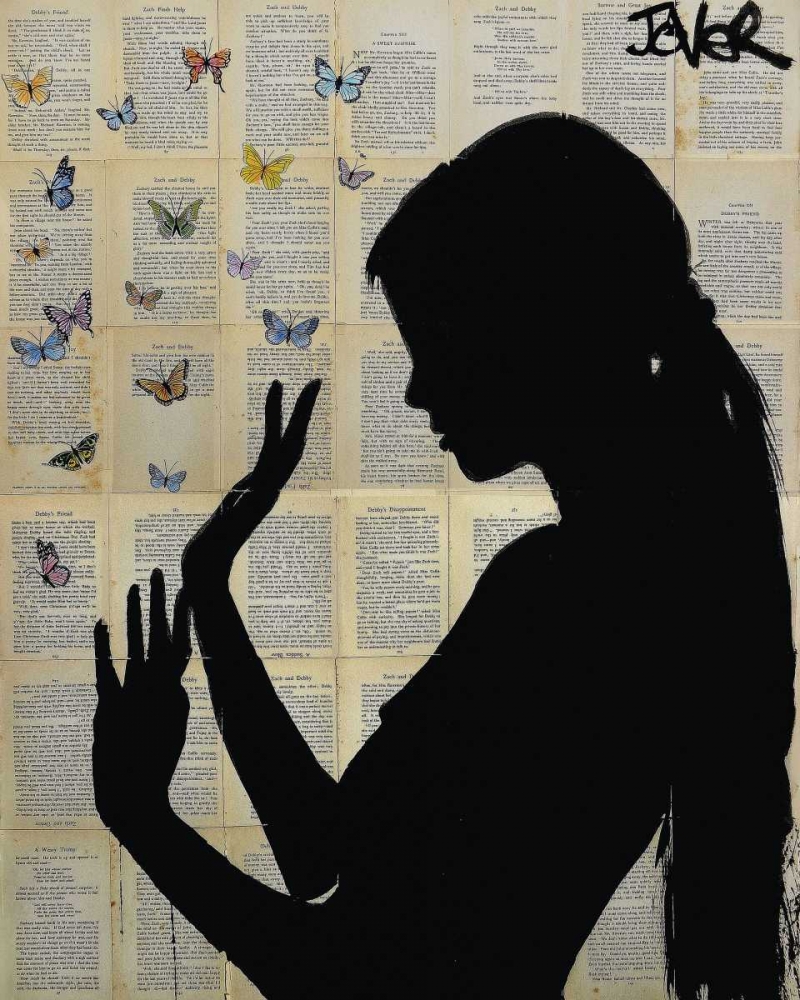 Butterfly Days art print by Loui Jover for $57.95 CAD