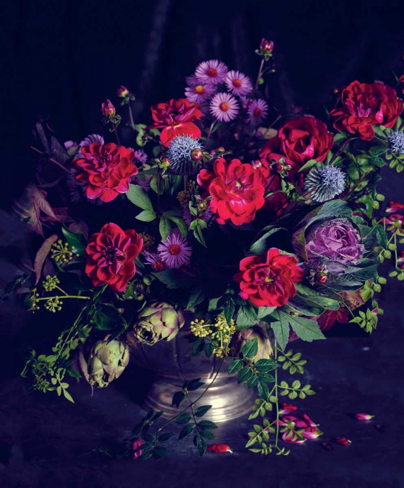 Baroque Flowers art print by Howard Shooter for $57.95 CAD