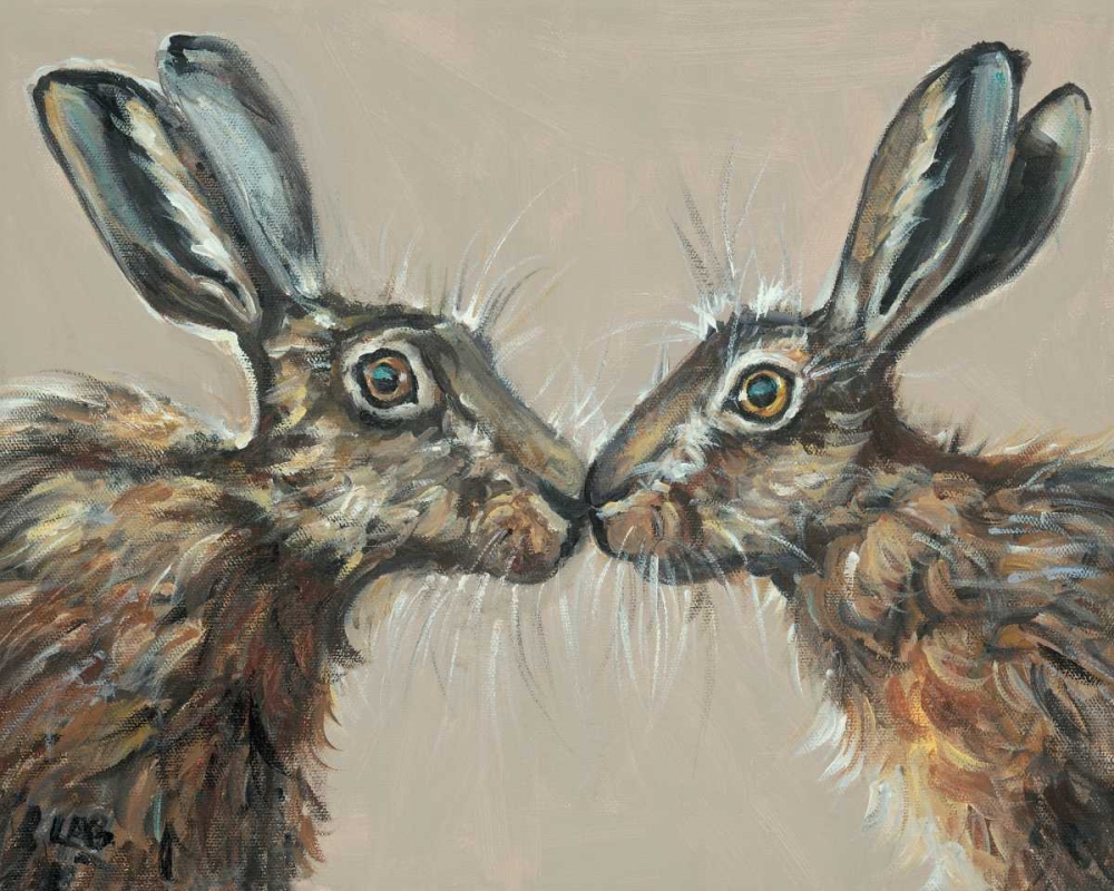 The Kiss art print by Louise Brown for $57.95 CAD