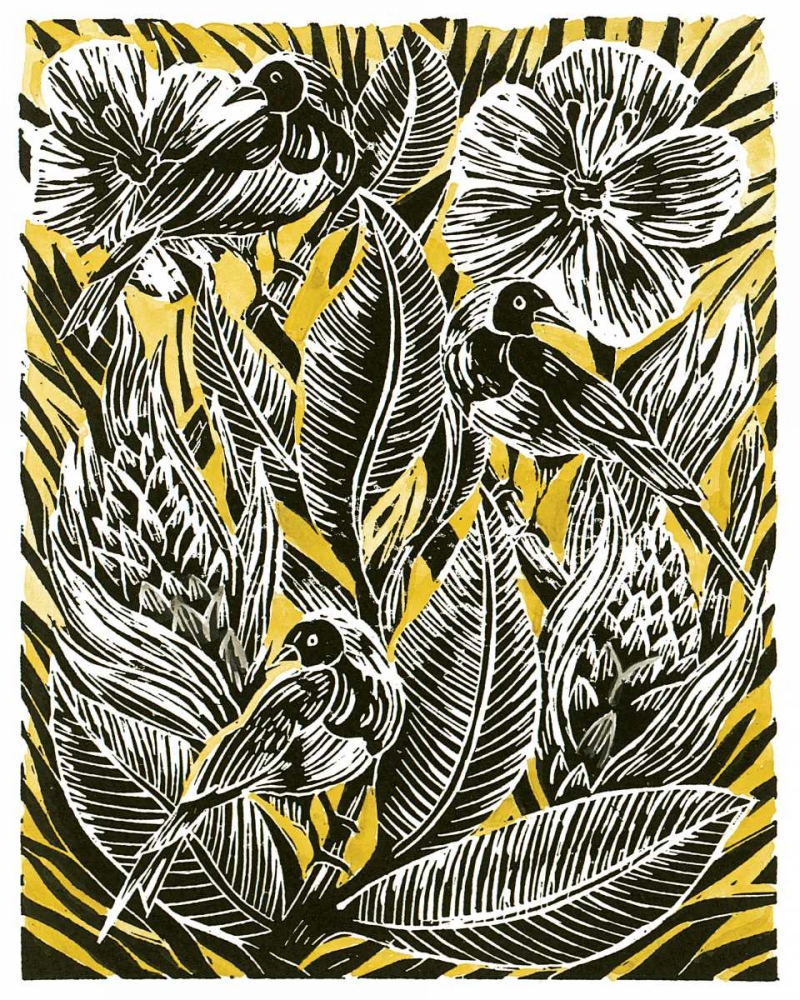 Botanical Birds art print by Amanda Colville for $57.95 CAD