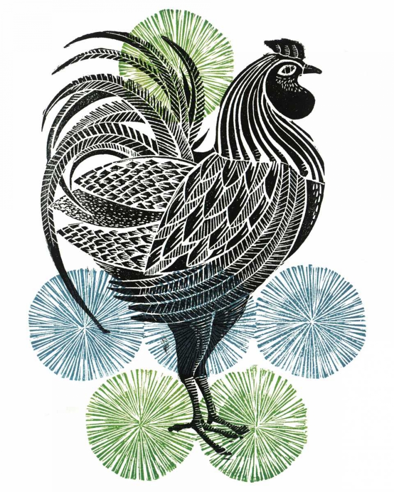 Cockerel art print by Amanda Colville for $57.95 CAD