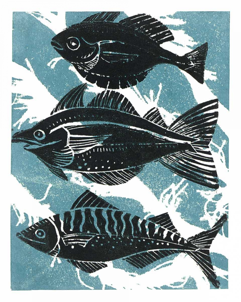 Fish art print by Amanda Colville for $57.95 CAD