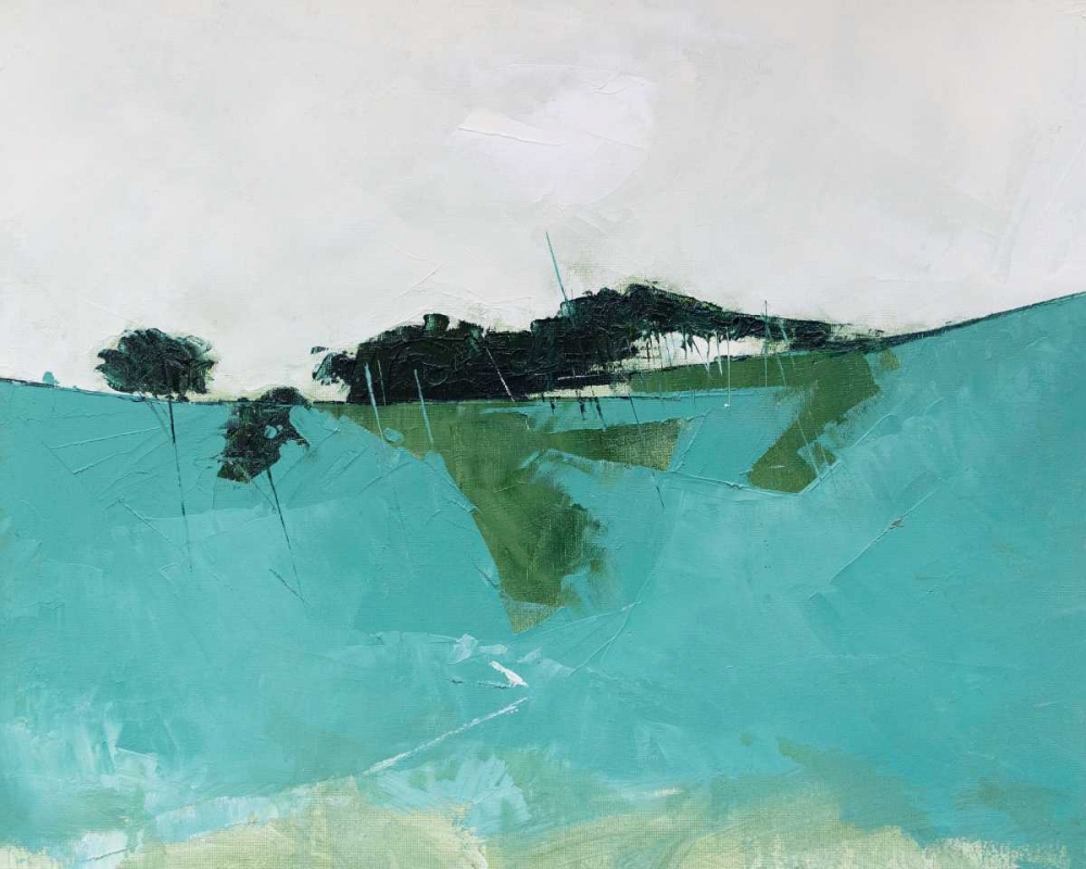 Wiltshire Copse I art print by Simon Howden for $57.95 CAD