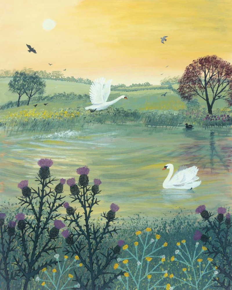 Morning Flight art print by Jo Grundy for $57.95 CAD