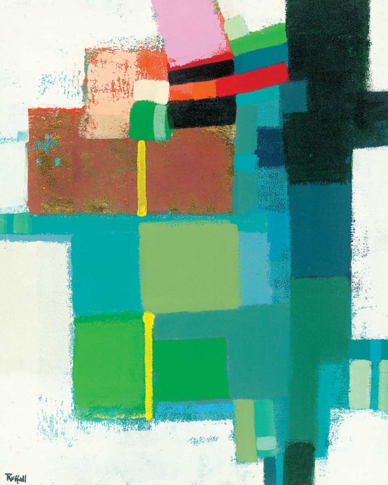 Abstract Opus Ten art print by Colin Ruffell for $57.95 CAD