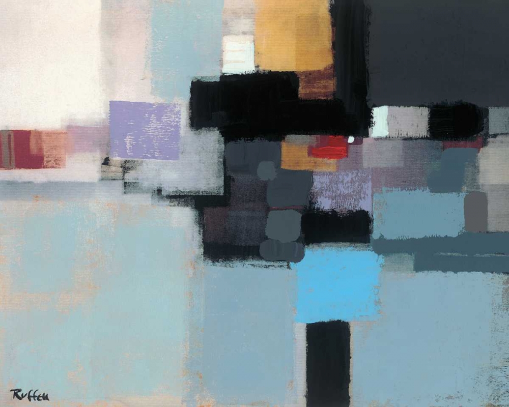 Abstract Opus Eleven art print by Colin Ruffell for $57.95 CAD