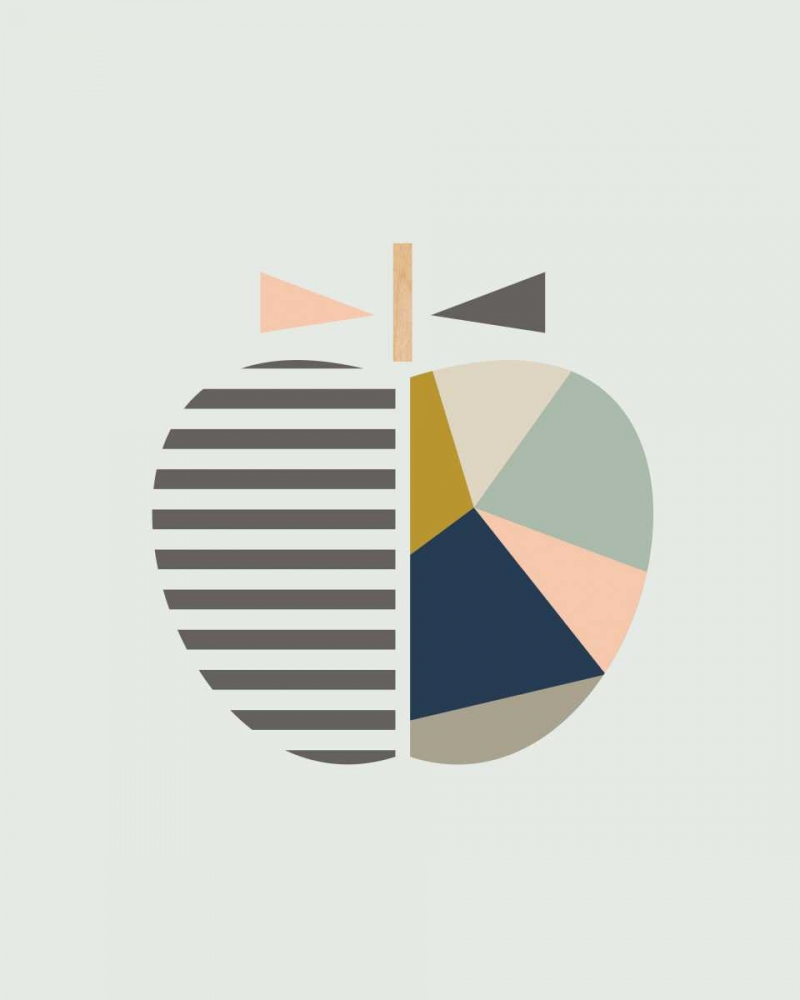 Scandi Apple art print by Little Design Haus for $57.95 CAD