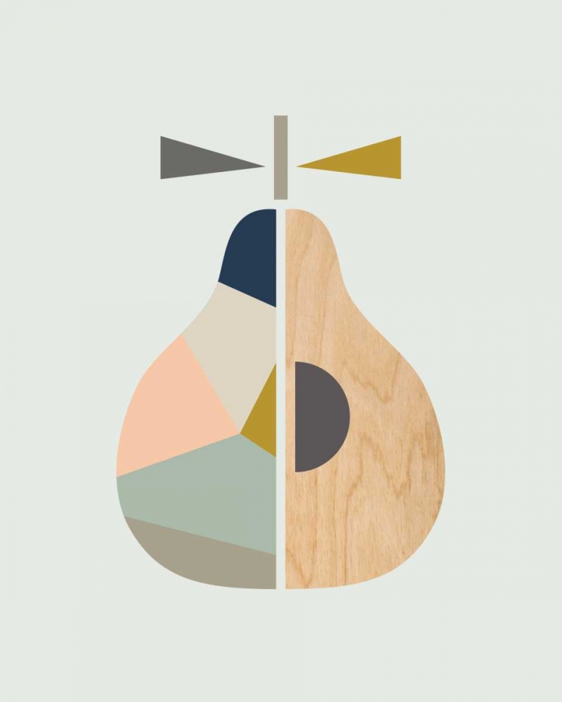Scandi Pear art print by Little Design Haus for $57.95 CAD