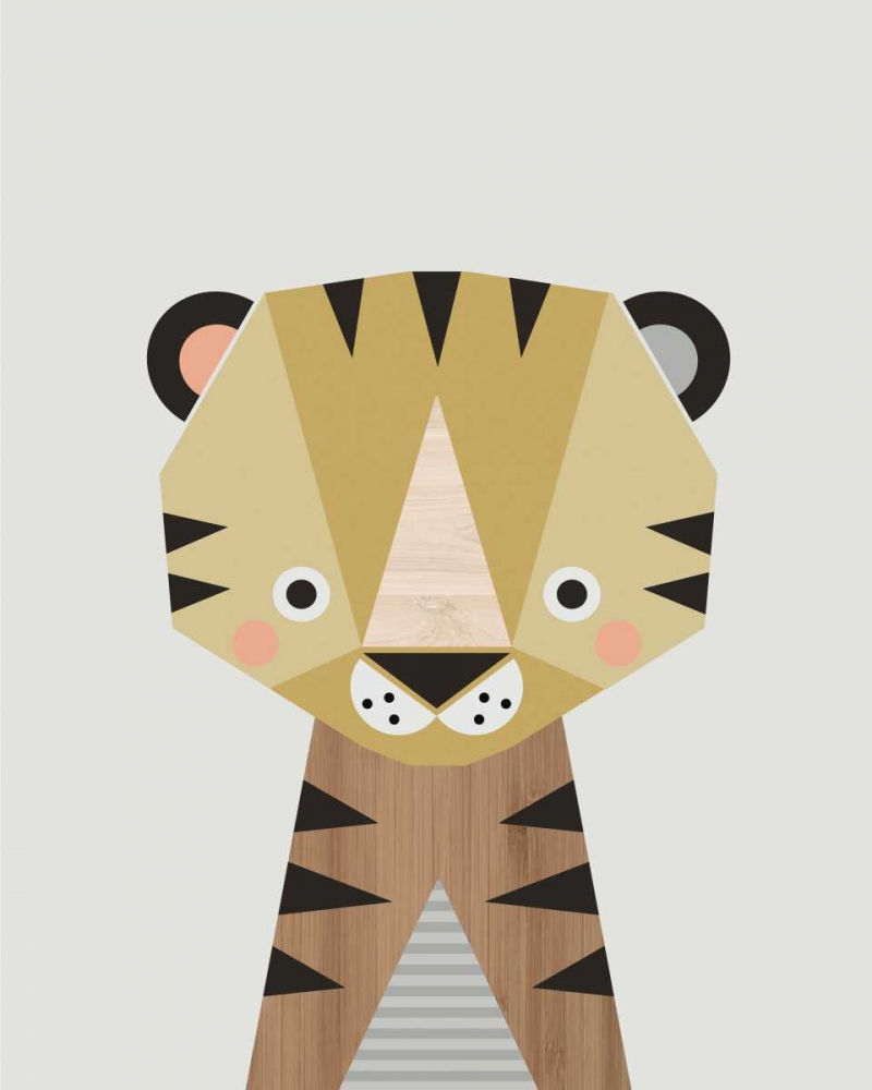 Tiger art print by Little Design Haus for $57.95 CAD