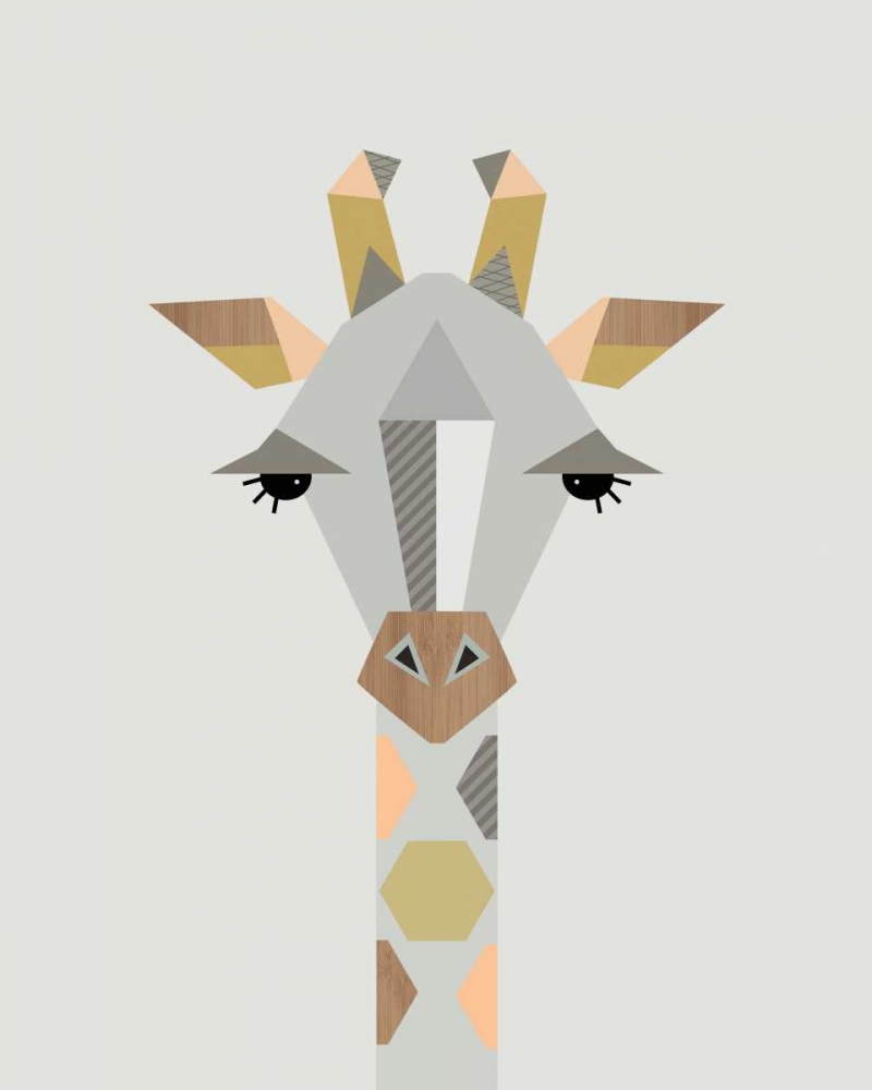 Giraffe art print by Little Design Haus for $57.95 CAD