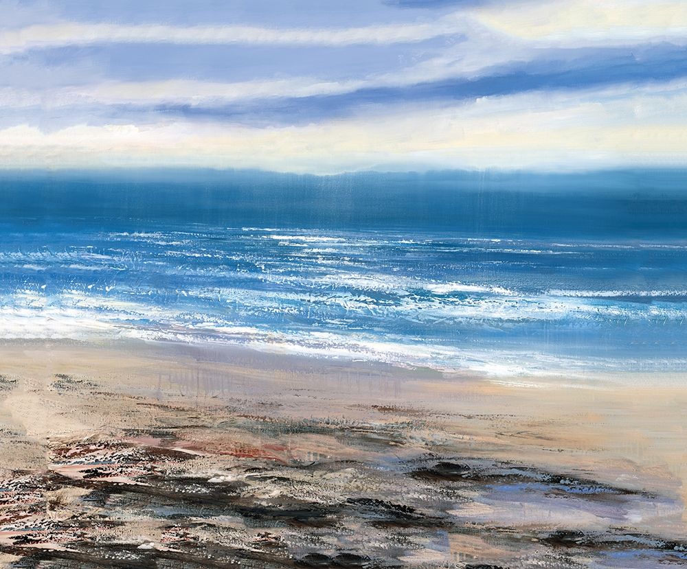 Into the Blue Blue Sea art print by Joanne OInto for $57.95 CAD