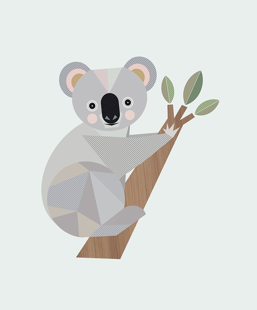 Koala art print by Little Design Haus for $57.95 CAD