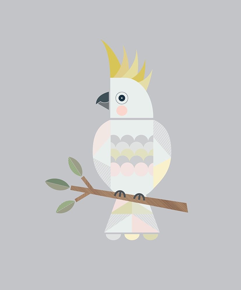 Cockatoo art print by Little Design Haus for $57.95 CAD