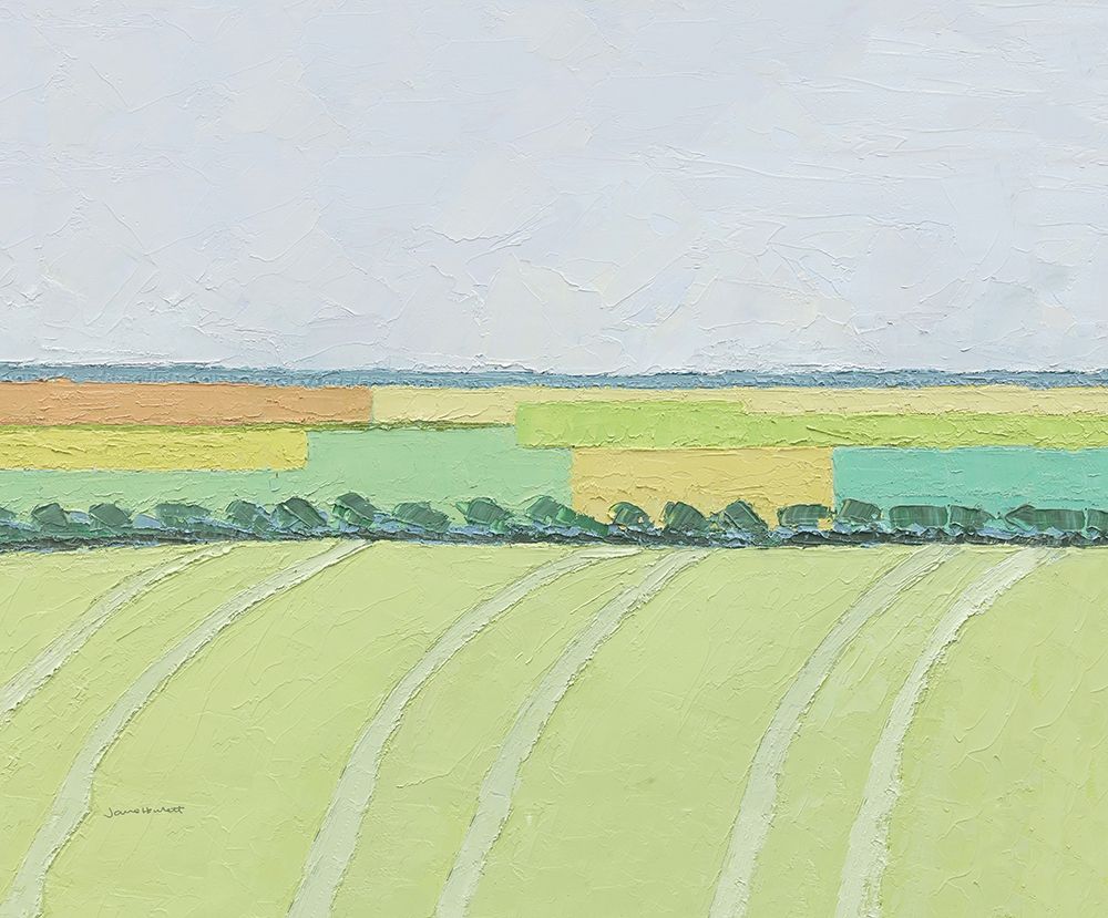 Patchwork art print by Jane Hewlett for $57.95 CAD