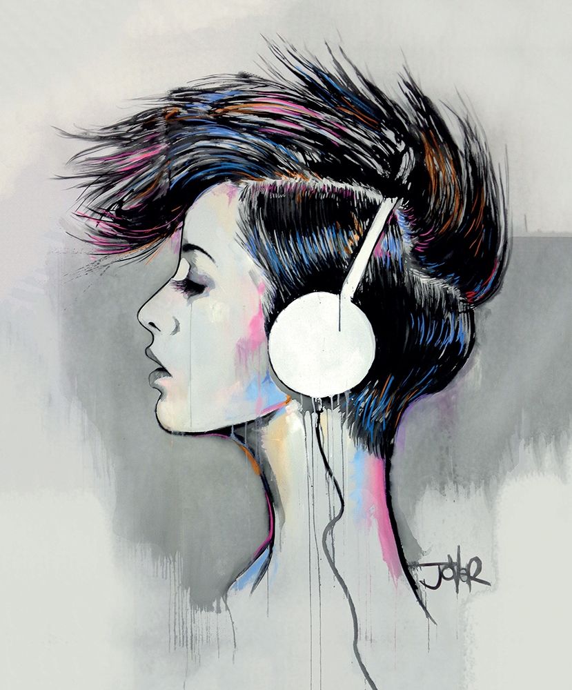 Inner Beat art print by Loui Jover for $57.95 CAD