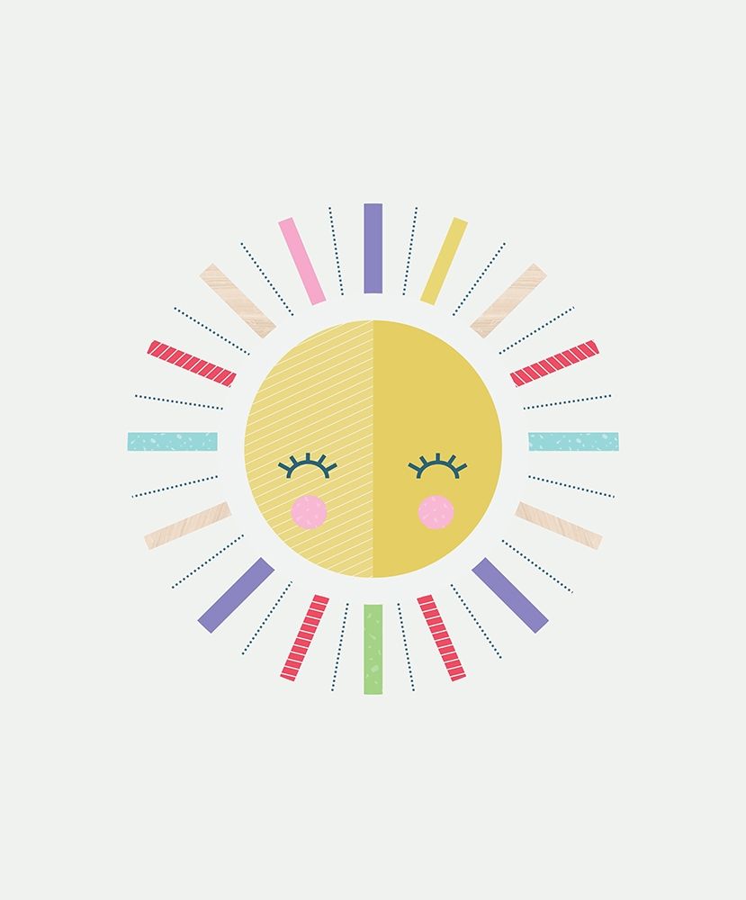 Sun art print by Little Design Haus for $57.95 CAD