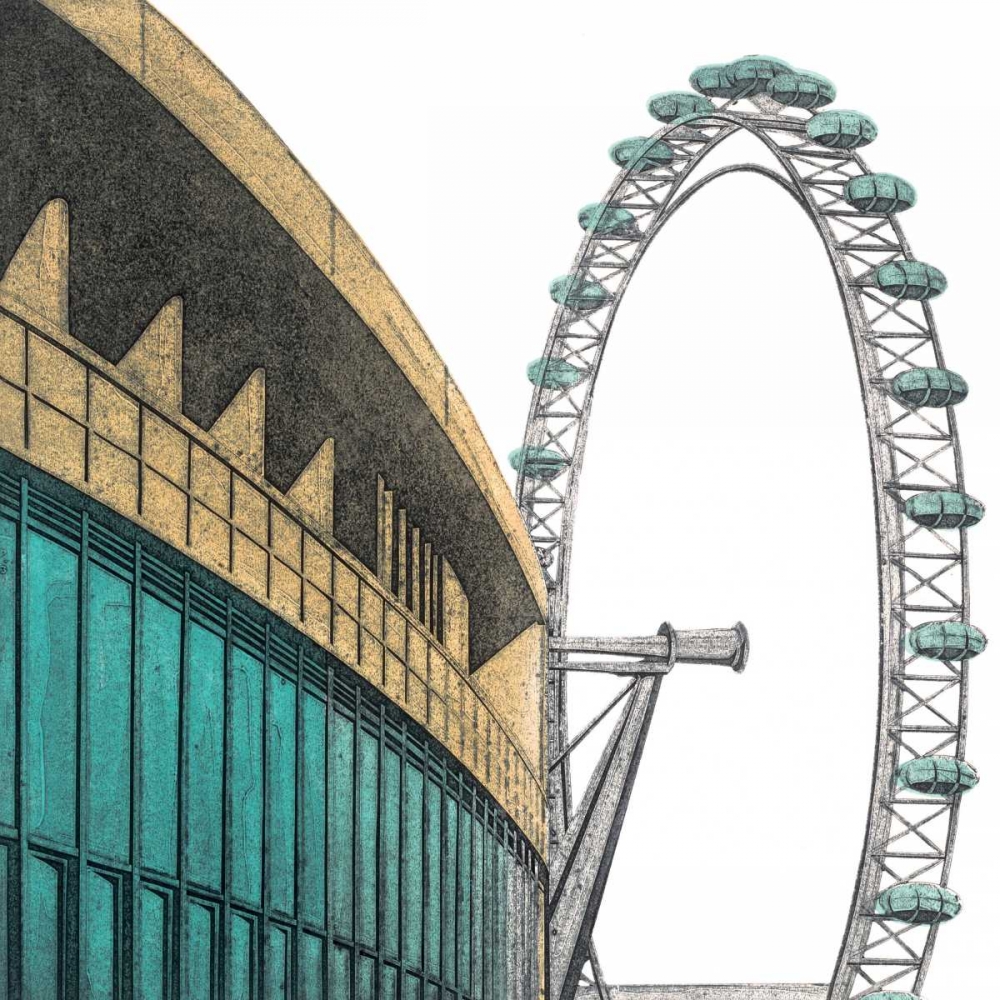 Southbank art print by Barry Goodman for $57.95 CAD