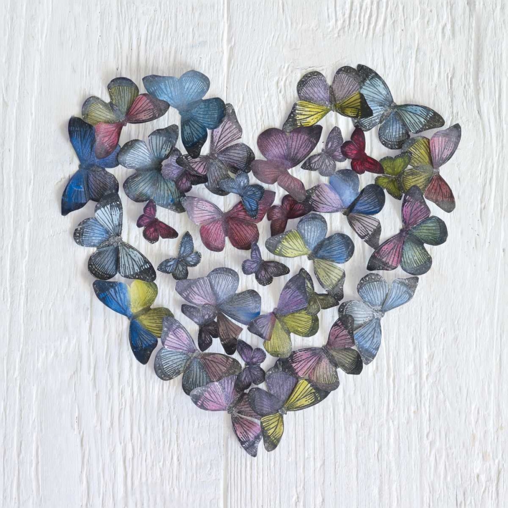 Butterfly Heart art print by Howard Shooter for $57.95 CAD