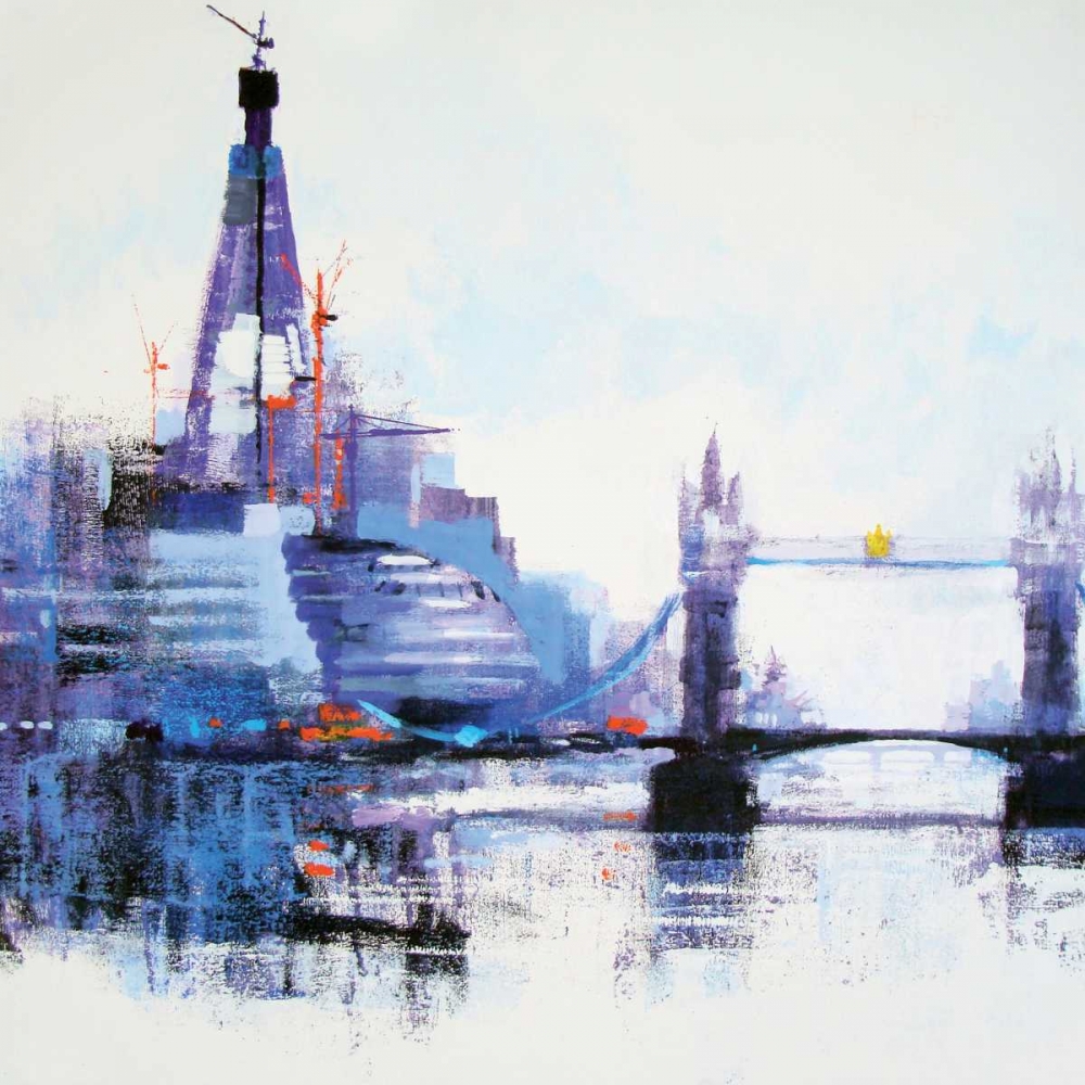 Shard Left art print by Colin Ruffell for $57.95 CAD