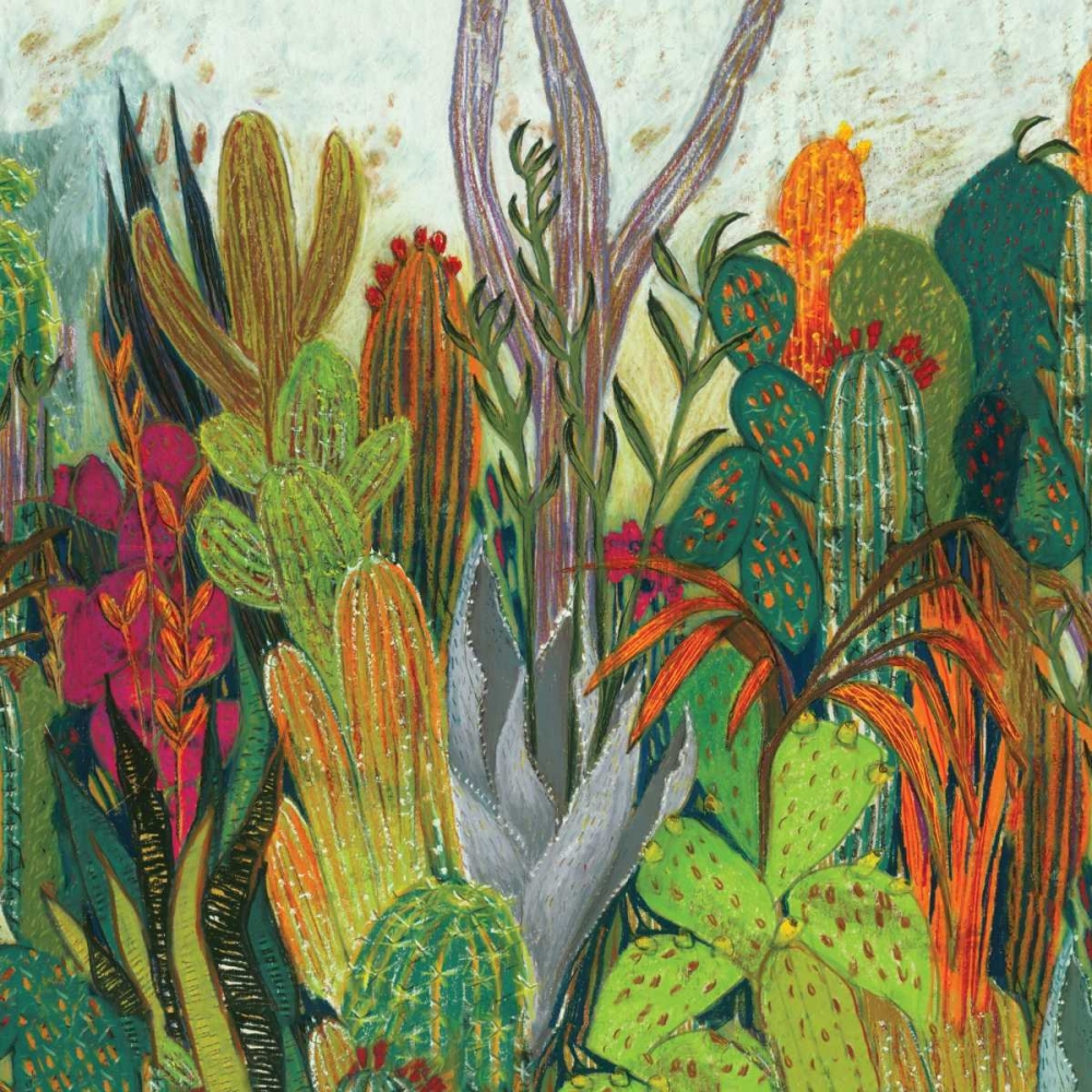 The Cactus art print by Shyama Ruffell for $57.95 CAD