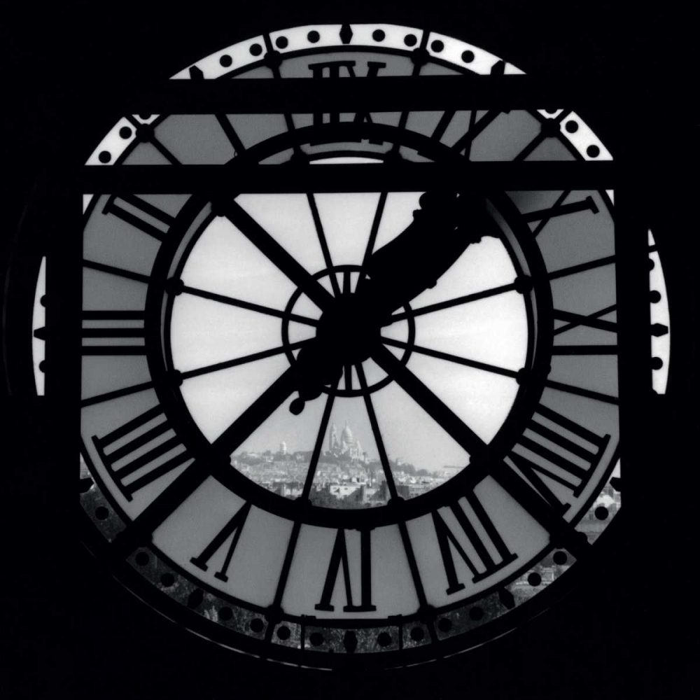 Clock Face, Paris art print by Heiko Lanio for $57.95 CAD