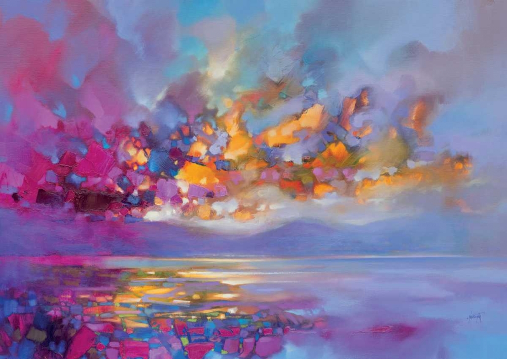 Magenta Refraction art print by Scott Naismith for $57.95 CAD