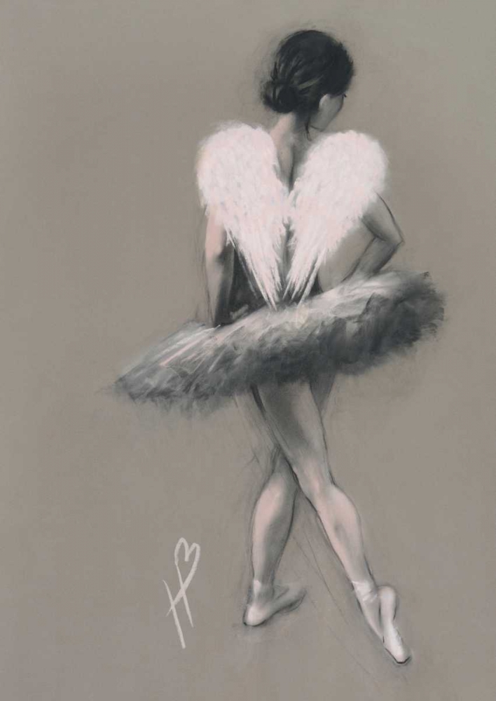 Angel Wings III art print by Hazel Bowman for $57.95 CAD