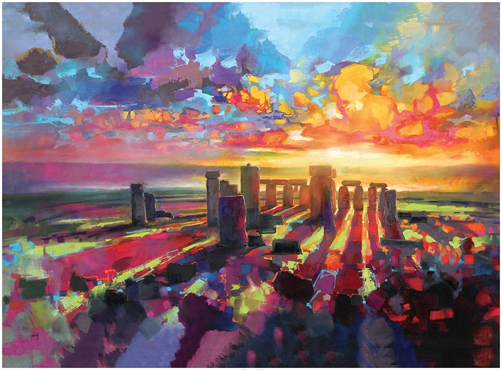Stonehenge Equinox art print by Scott Naismith for $57.95 CAD