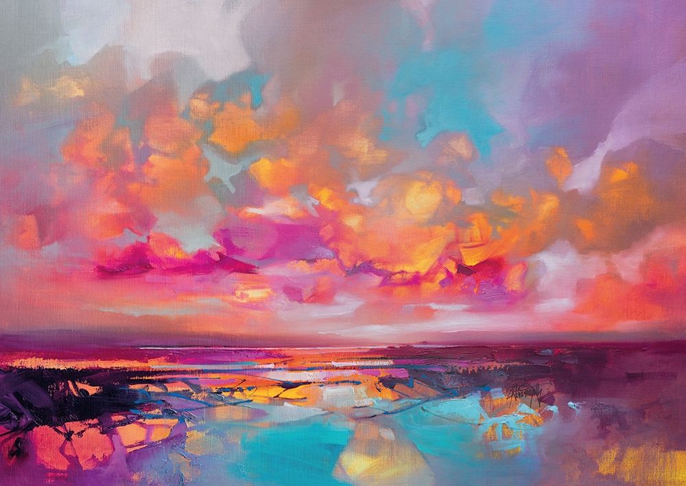 Fractal Shore art print by Scott Naismith for $57.95 CAD