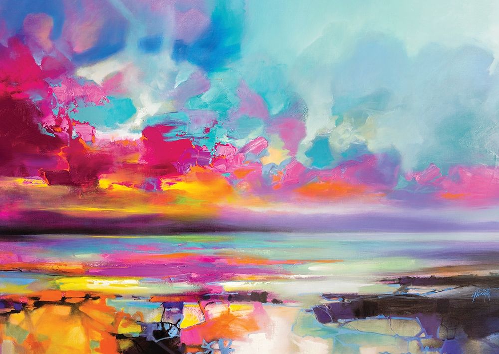 Da Capo Magenta art print by Scott Naismith for $57.95 CAD