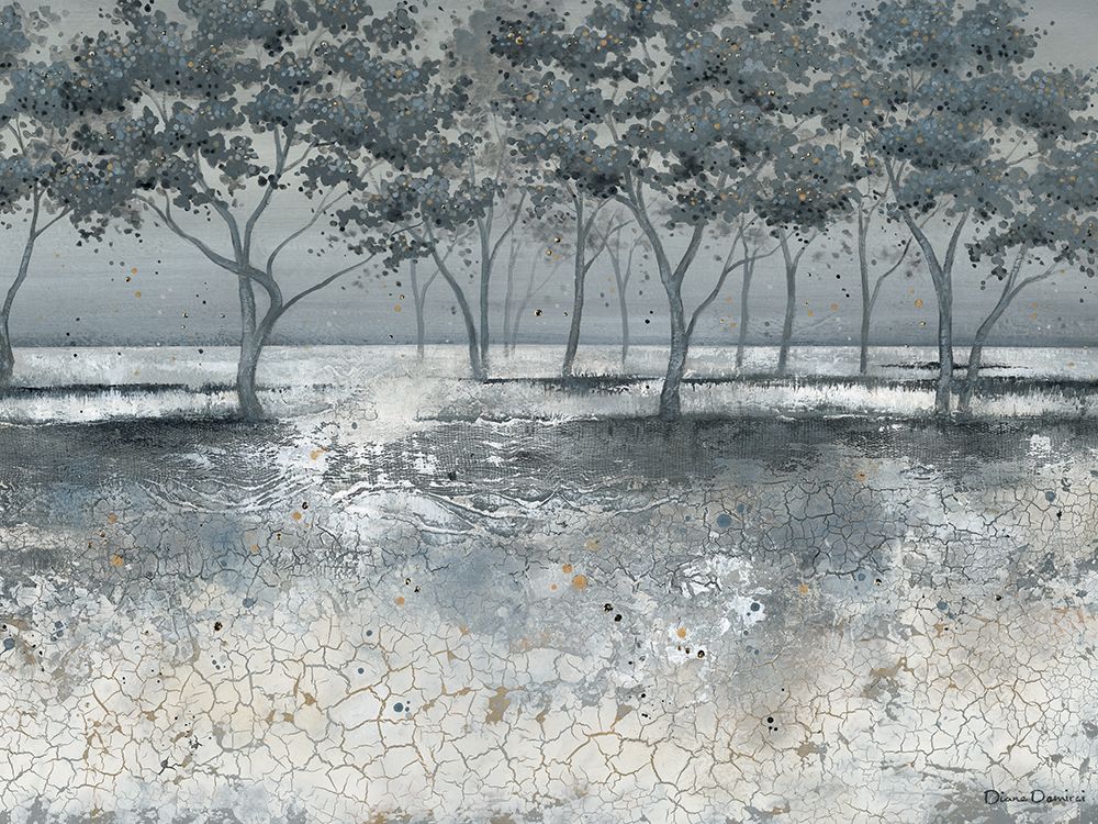 Frosted Trees art print by Diane Demirci for $57.95 CAD