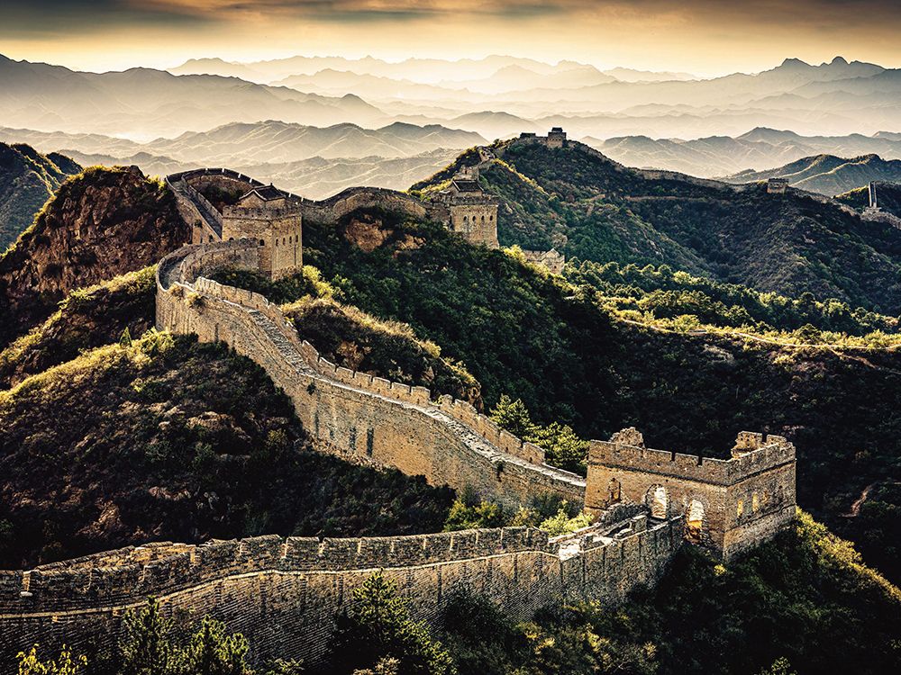The Great Wall of China art print by Dieter Reichelt for $57.95 CAD