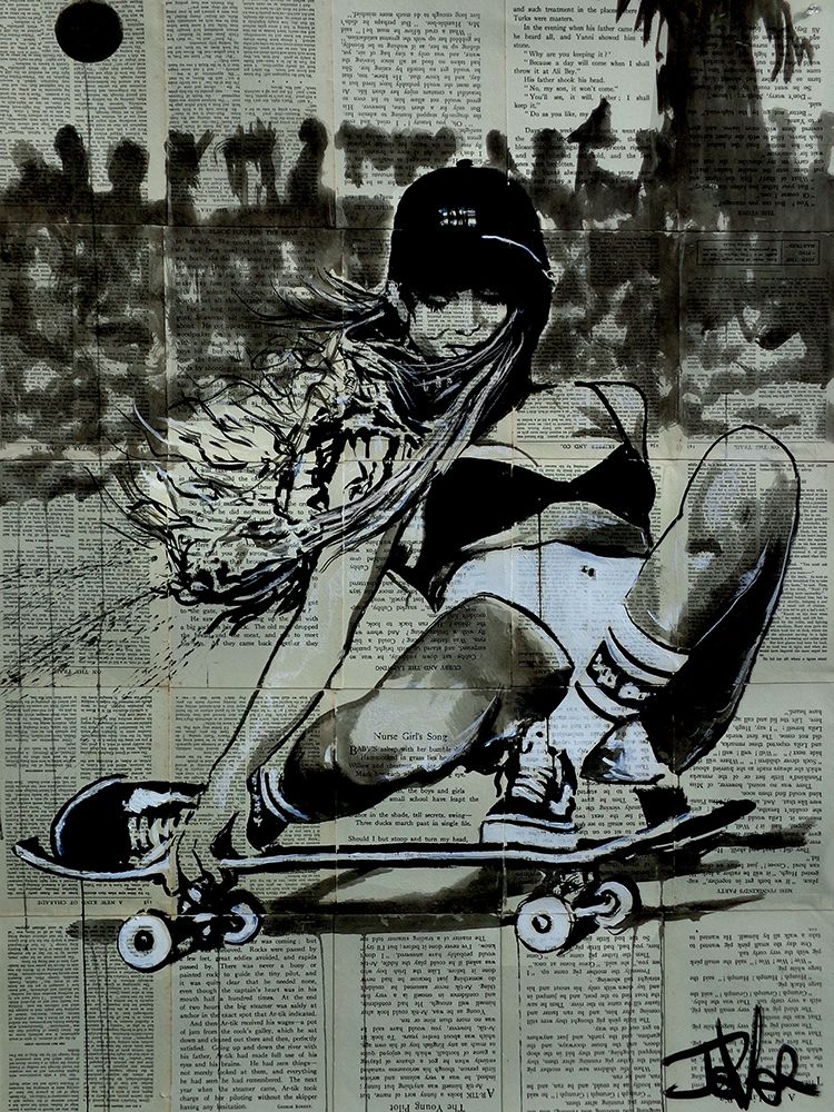 Living It art print by Loui Jover for $57.95 CAD