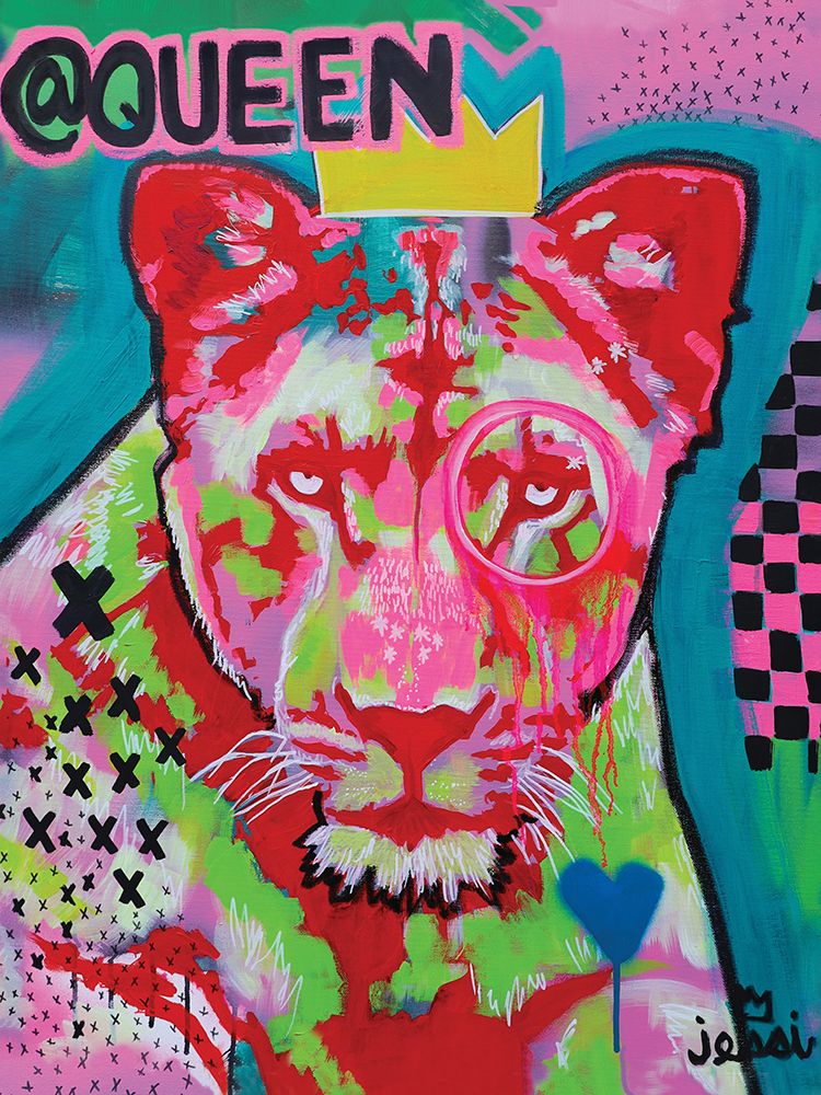 Queen art print by Jessi Dahlquist for $57.95 CAD