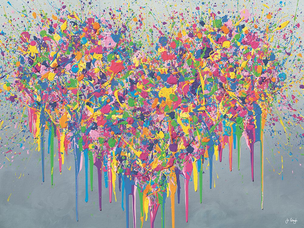 Let Your Love Flow art print by Jo Gough for $57.95 CAD