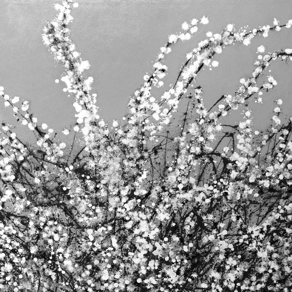 Spring Blossom on Grey art print by Simon Fairless for $57.95 CAD
