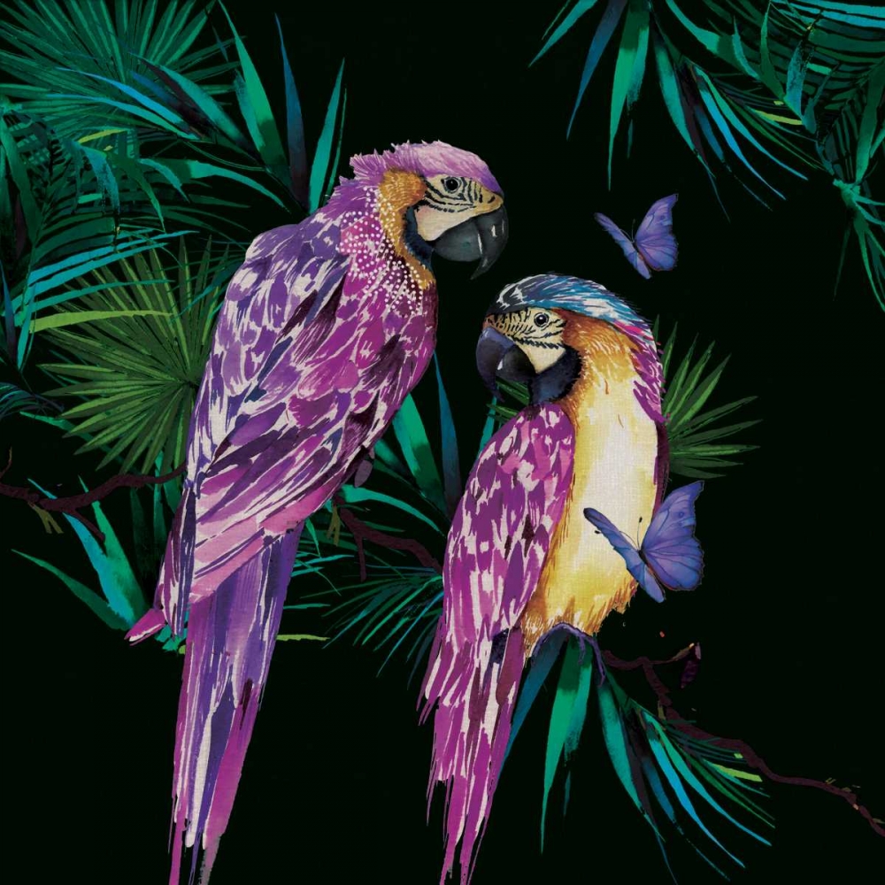 Parrots art print by Summer Thornton for $57.95 CAD
