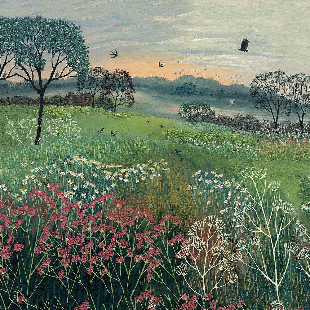 Summers Eve art print by Jo Grundy for $57.95 CAD