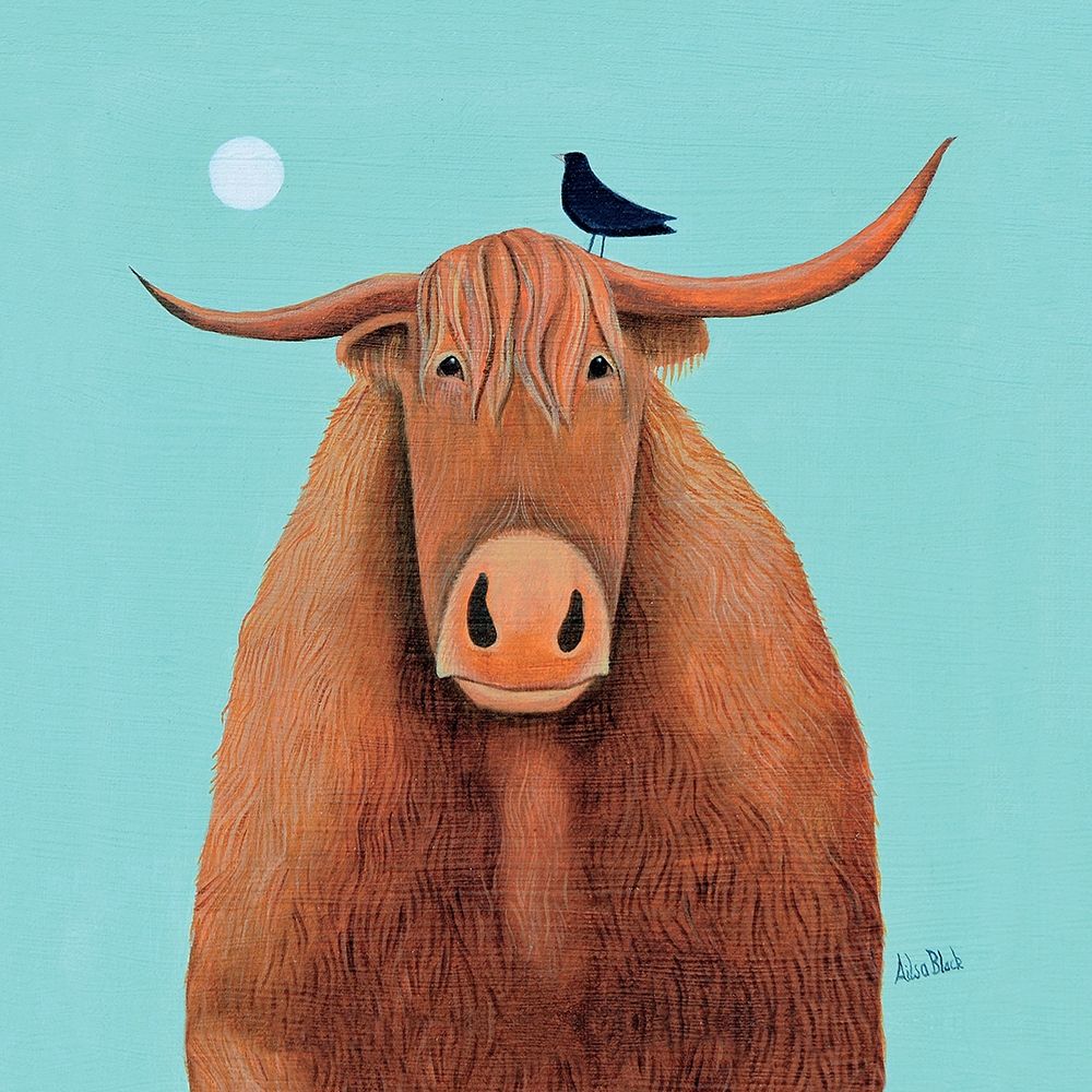 Broon Coo art print by Ailsa Black for $57.95 CAD