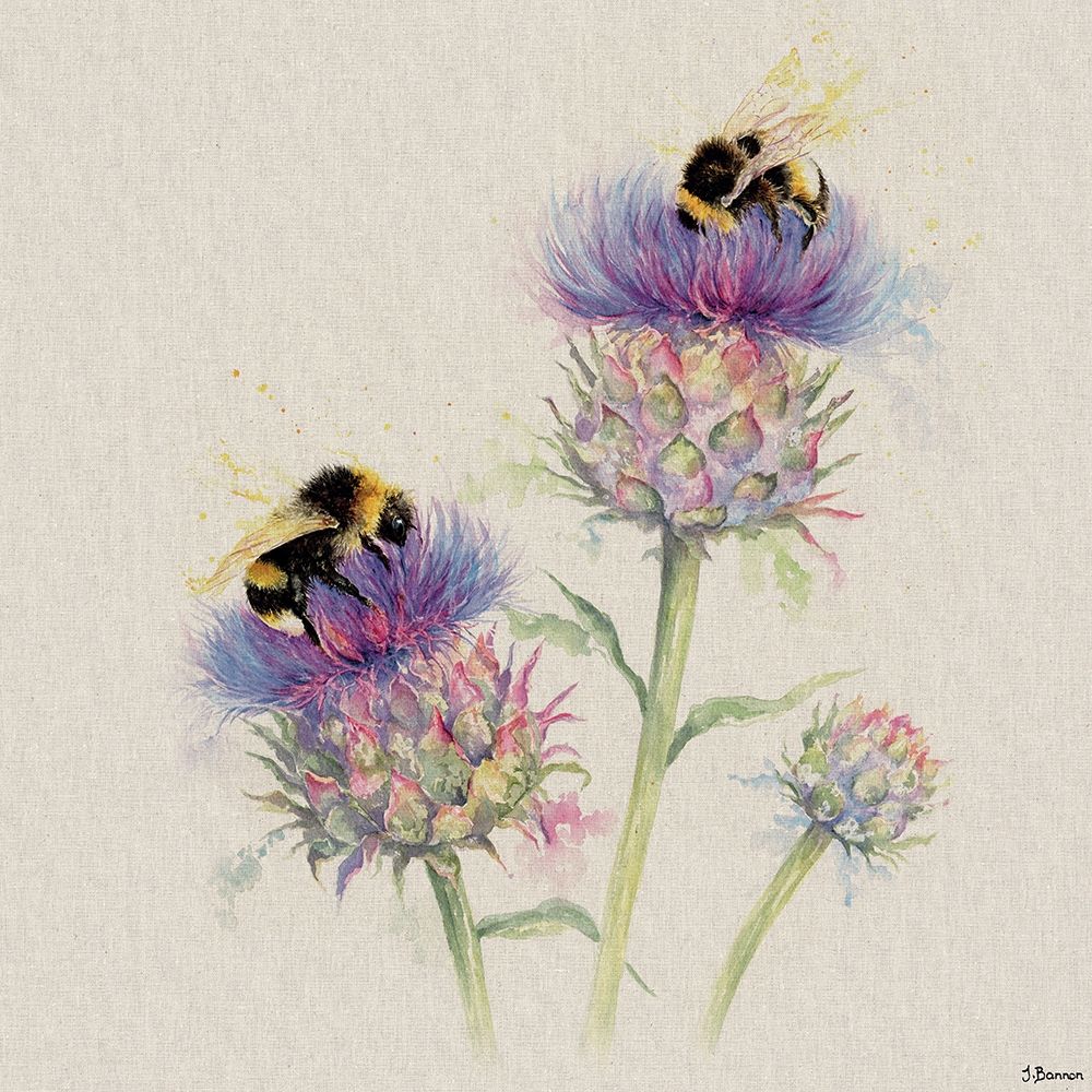 Busy Bees art print by Jane Bannon for $57.95 CAD