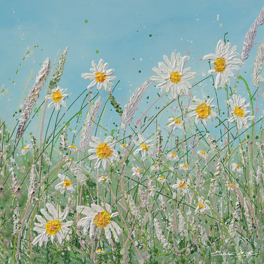 Daisy Meadow art print by Siobhan McEvoy for $57.95 CAD