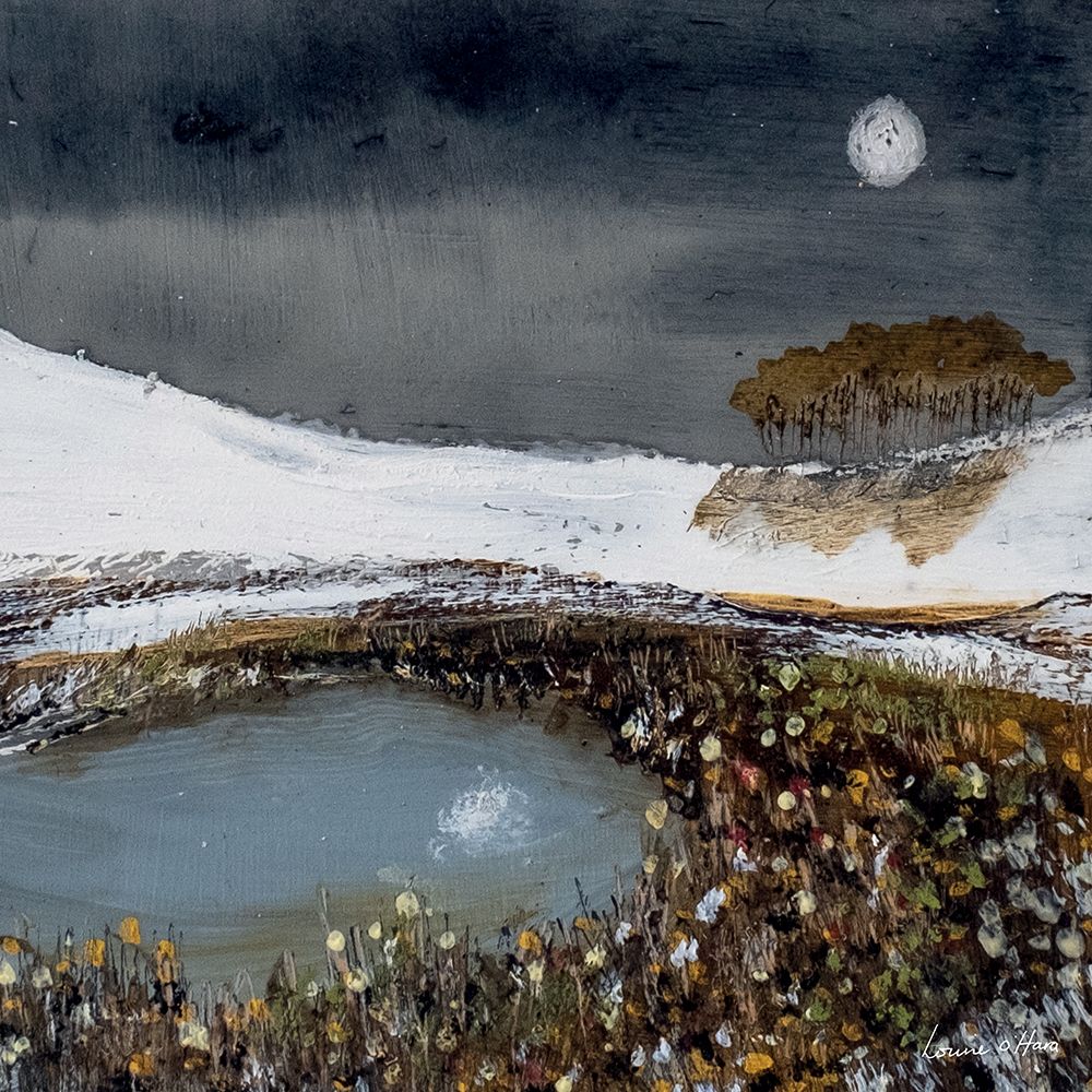 A Tranquil Moon II art print by Louise OHara for $57.95 CAD